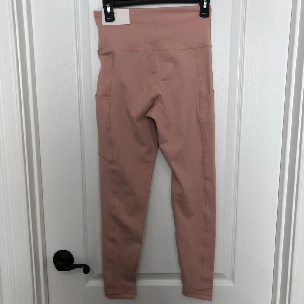 American Eagle Everything Pocket Leggings Womens Medium Highest Rise Dusty Rose - Picture 5 of 9